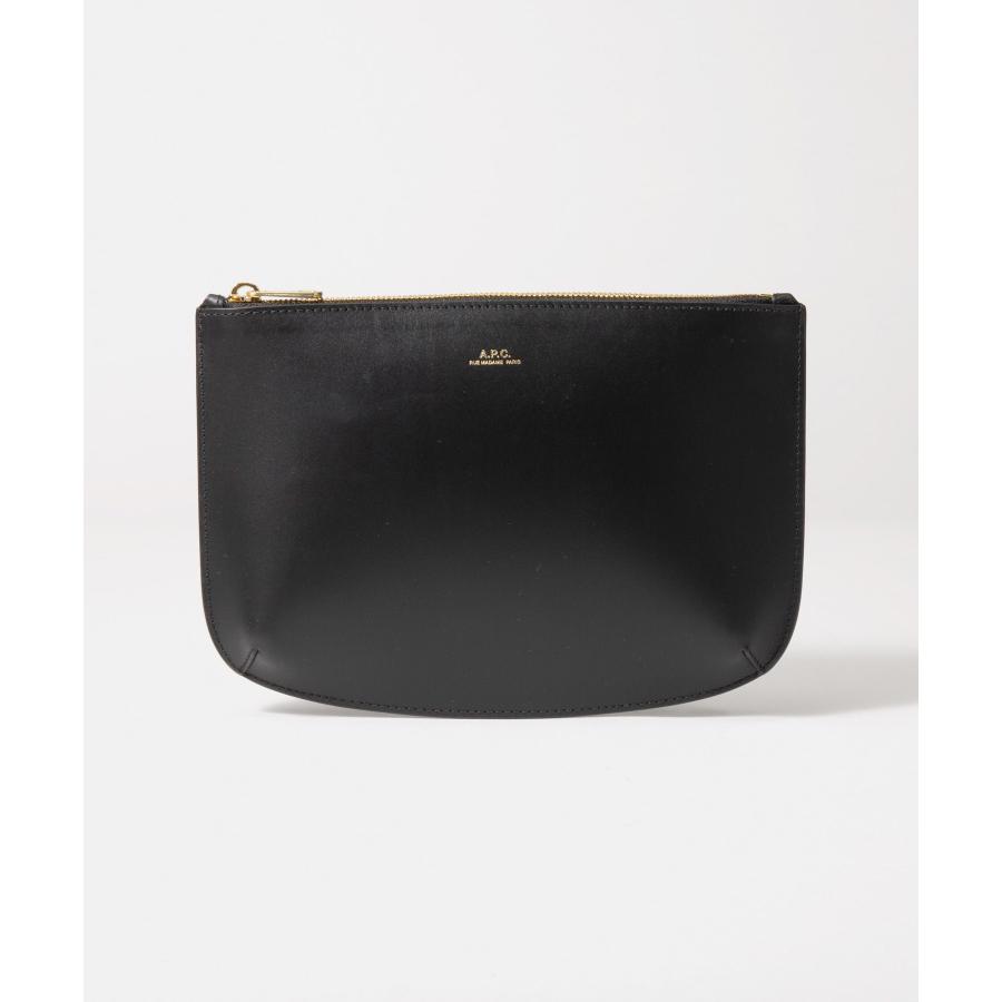 APC アーペーセー A.P.C. PXAWV F63035 クラッチバッグ メンズ レディース バッグ APC セカンドバッグ ポシェット レザー POCHETTE SARAH 全3色｜u-stream｜10