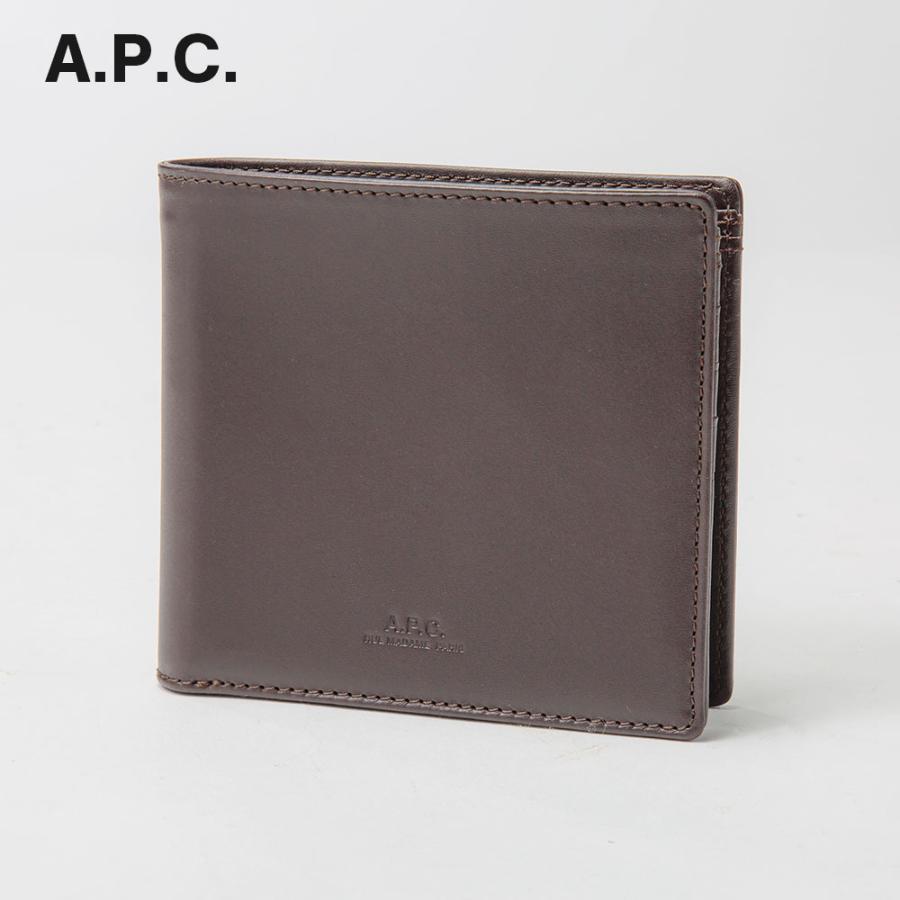 アーペーセー A.P.C PXAWV H63340 二つ折り財布 メンズ 財布 ミニ