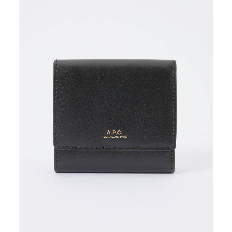 美品！A.P.Cミニ財布╰(*´︶`*)╯♡ A.P.C. (アーペーセー) COMPACT DEMI-LUNE MINI / コンパクト