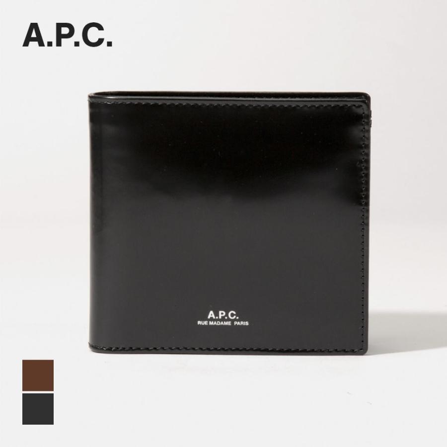 A.P.C.（アーペーセー） APC A.P.C. PXBRS H63340 二つ折り財布 メンズ