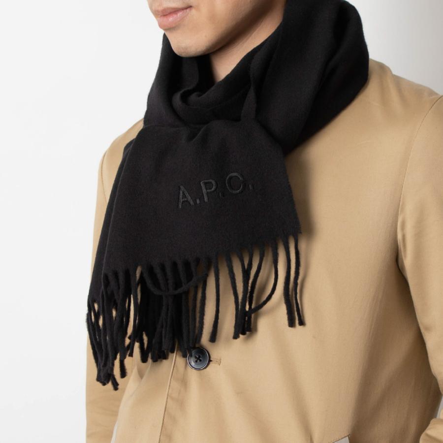 タグ付き新品　アーペーセー　apc マフラー　ストール　カシミア混 タグ付き新品アーペーセーapc マフラーストールカシミア混