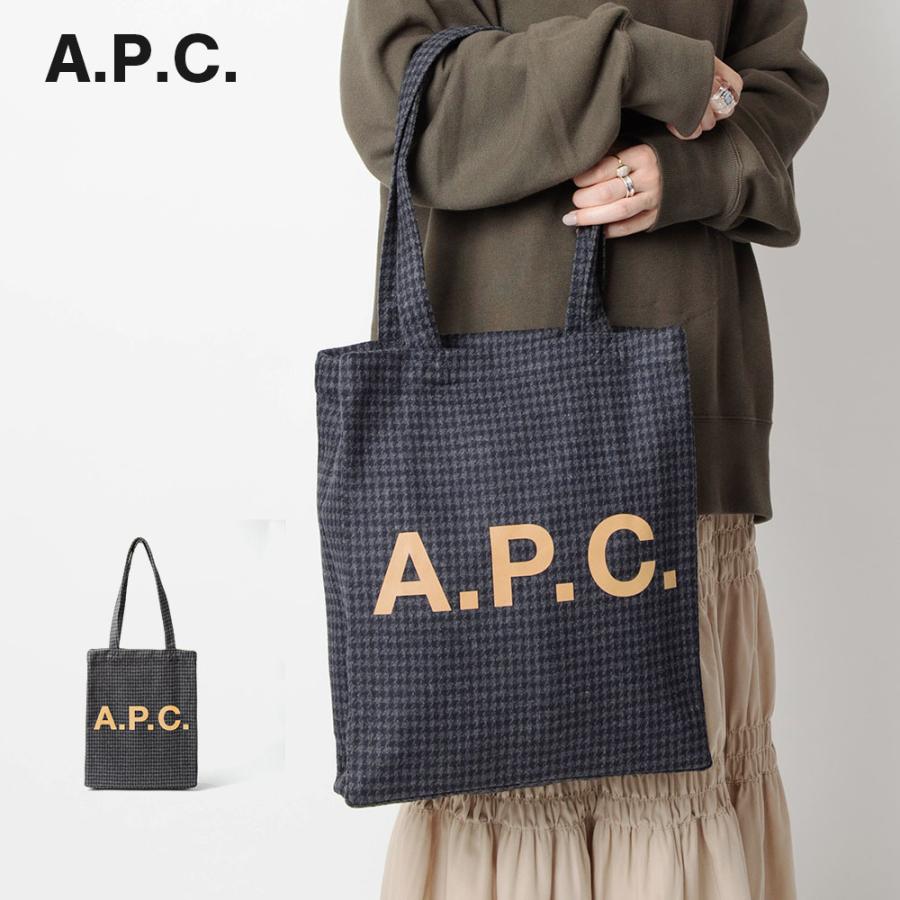 希少　A.P.C アーペーセー　レザートートバッグ　牛革　黒　A4収納可 楽天市場】A.P.C. アーペーセー Recuperation Shopping Tote