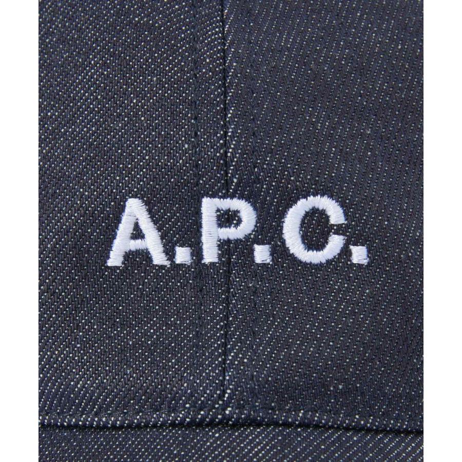 アーペーセー A.P.C. COCSX M24069 帽子 メンズ レディース キャップ コットン キャスケット チャーリー ベースボールキャップ デニム インディゴ 54｜u-stream｜04