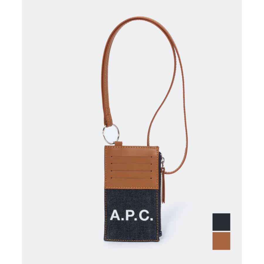 アーペーセー A.P.C. CODDP M63527 小銭入れ メンズ 財布 APC コインケース カードケース ロゴ ストラップ付 ビジネス  コットン フラグメントケース ミニ財布 : apc0000000342 : U-STREAM - 通販 - Yahoo!ショッピング