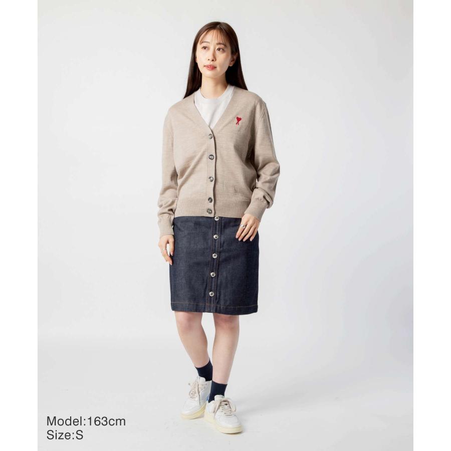 アーペーセー A.P.C CODBS F06189 スカート レディース ボトムス スタンダード ノンウォッシュ デニムスカート ひざ丈 Jupe therese｜u-stream｜04