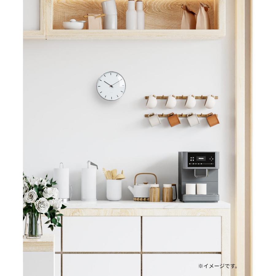 アルネ ヤコブセン ARNE JACOBSEN 43621 掛け時計 City Hall Wall clock メンズ レディース 時計 壁掛け 16cm 北欧 シンプル シティホール ウォール ク  爆買 | ARNE JACOBSEN | 11