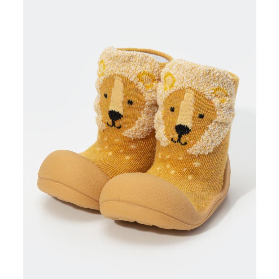 アティパス ATTIPAS Zootopia Lion ベビーシューズ キッズ ソックスシューズ ズートピア ライオン 出産祝い ファーストシューズ 靴 10.8〜13.5cm 爆買 | Attipas