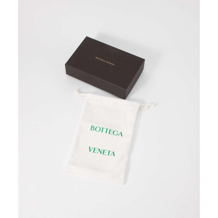 ボッテガヴェネタ BOTTEGA VENETA 609285 VCPP2 三つ折り財布 レディース 財布 ミニ財布 レザー 本革 タイニー 小銭入れ コンパクト グレー ブルー｜u-stream｜16