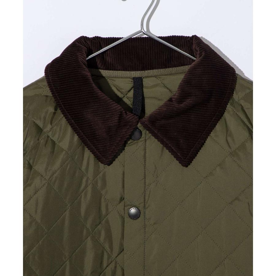 バブアー Barbour MQU0001 ジャケット Liddesdale Quilted メンズ アウター リッズデイル キルティング 中綿 ステンカラー コート ビジネス カジュアル｜u-stream｜17