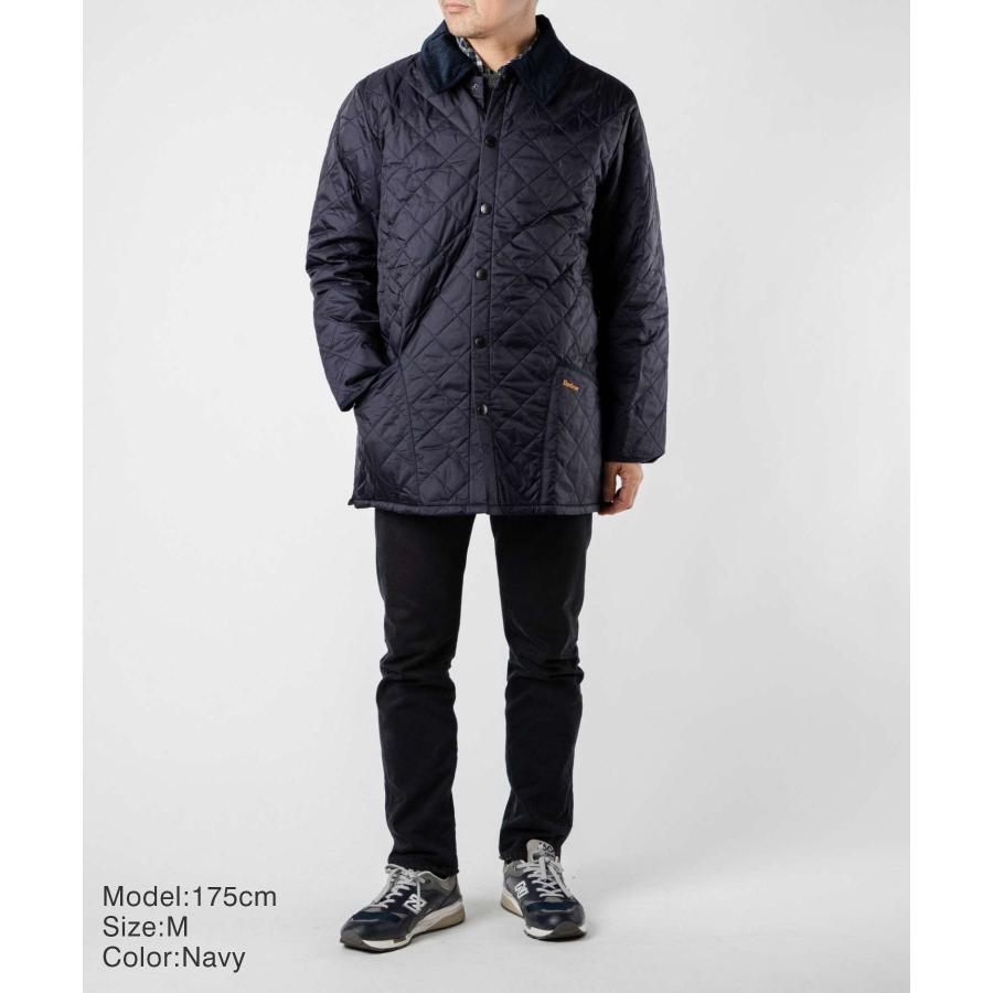 バブアー Barbour MQU0001 ジャケット Liddesdale Quilted メンズ アウター リッズデイル キルティング 中綿 ステンカラー コート ビジネス カジュアル 爆買 | Barbour | 09