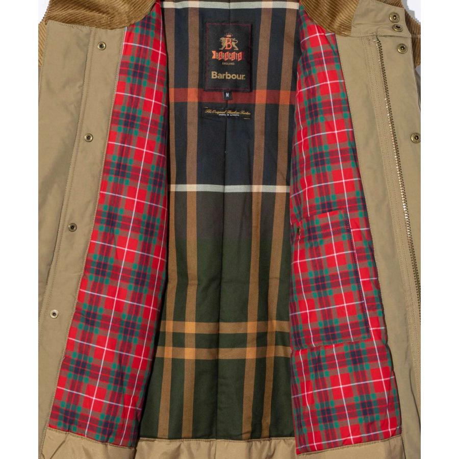 バブアー×バラクータ BARBOUR×BARACUTA BRCPS 1095 ジャケット コラボモデル CASUAL PARKA メンズ アウター モッズ カジュアル 爆買の画像