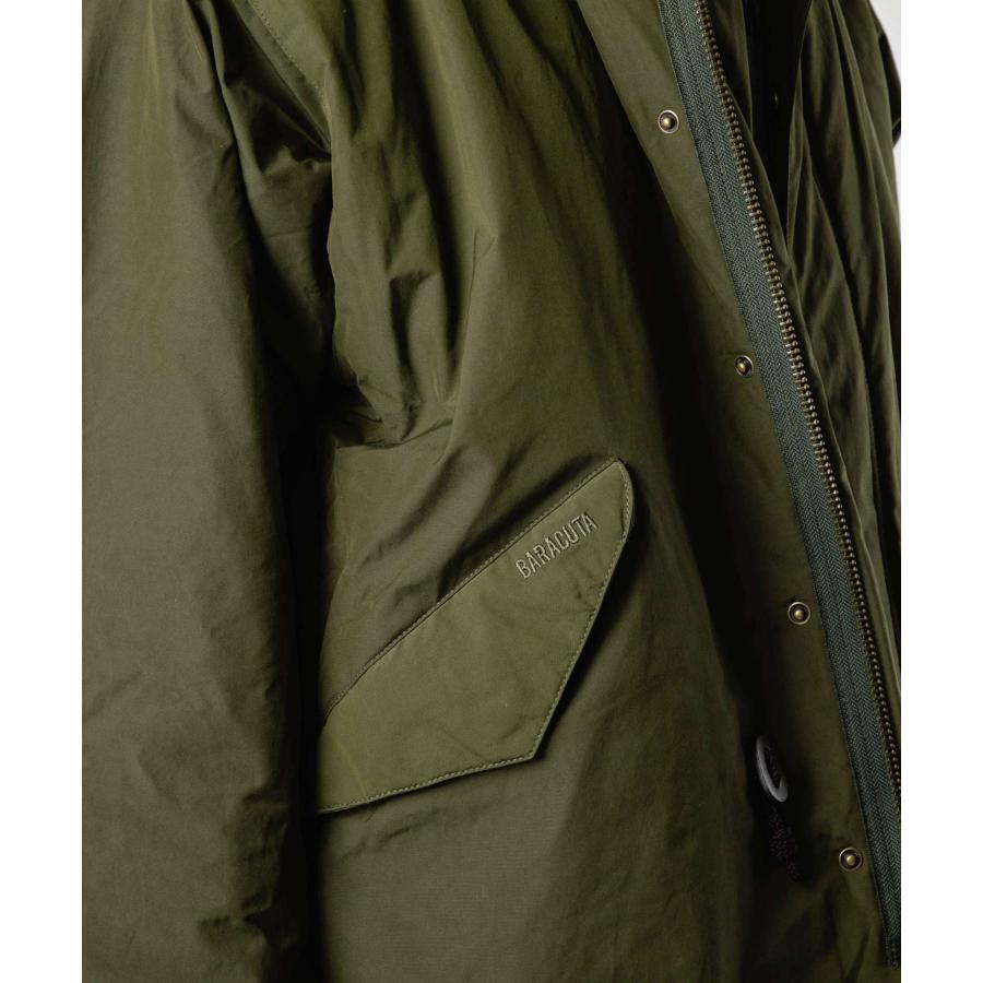バブアー×バラクータ BARBOUR×BARACUTA BRCPS 1095 ジャケット コラボモデル CASUAL PARKA メンズ アウター モッズ カジュアル 爆買の画像
