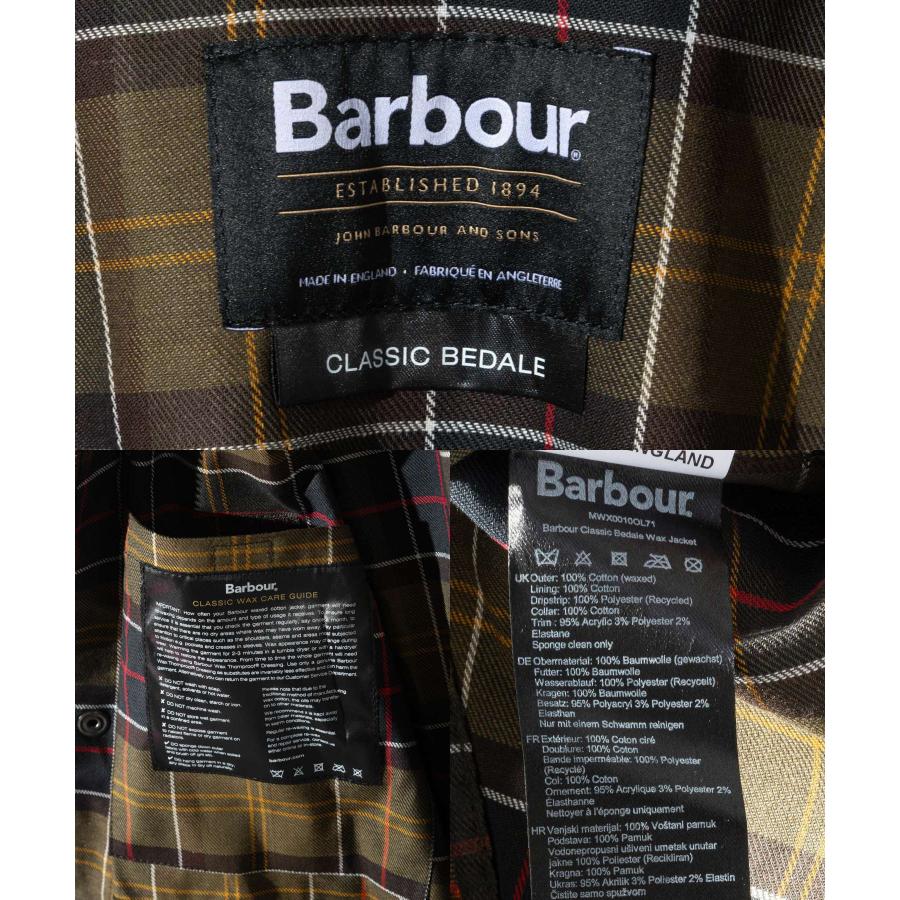 バブアー Barbour Classic Bedale Wax Jacket クラシック ワックス コットン ブルゾン レギュラーフィット MWX0010 ジャケット メンズ アウター 爆買 | Barbour | 15