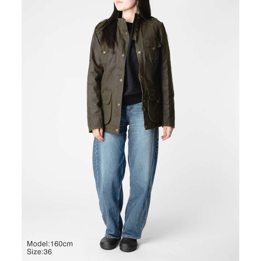 バブアー Barbour Winter Defence Waxed Jacket ウィンター ディフェンス ワックスジャケット LWX1066 ジャケット レディース アウター 爆買 | Barbour | 12