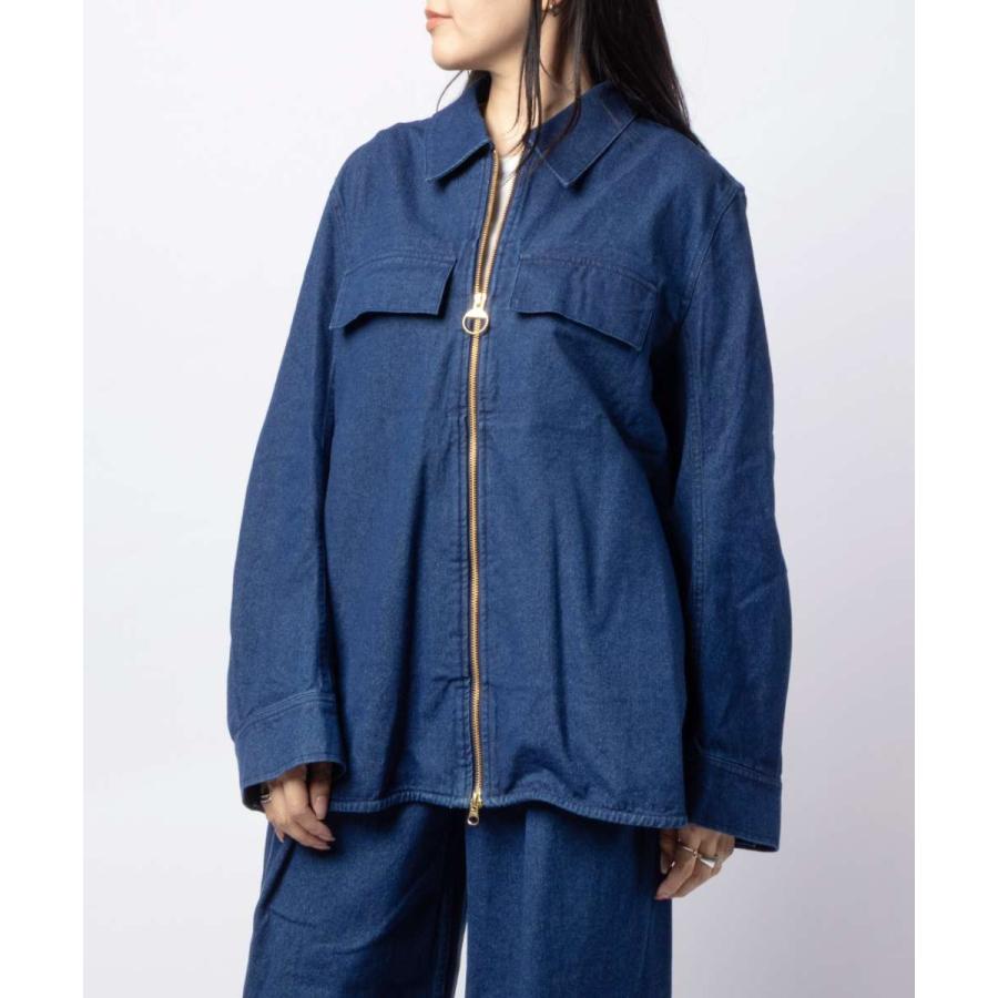 バブアー Barbour ARLA DENIM OVERSHIRT アーラ デニム オーバーシャツ LOS0078 ジャケット レディース アウター リンス ウォッシュ | Barbour