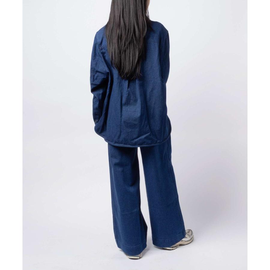 バブアー Barbour ARLA DENIM OVERSHIRT アーラ デニム オーバーシャツ LOS0078 ジャケット レディース アウター リンス ウォッシュ | Barbour | 11