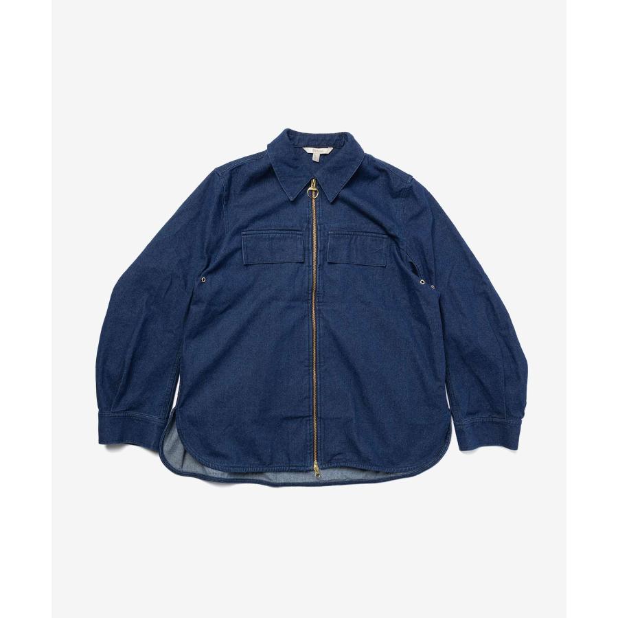 バブアー Barbour ARLA DENIM OVERSHIRT アーラ デニム オーバーシャツ LOS0078 ジャケット レディース アウター リンス ウォッシュ | Barbour | 02
