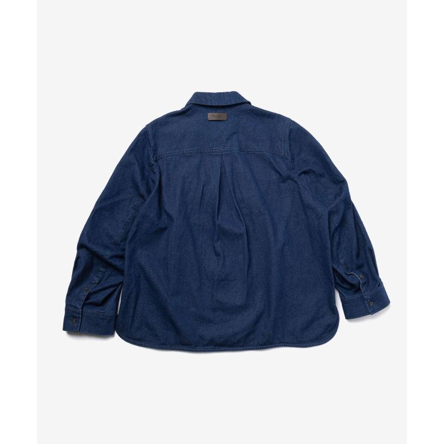 バブアー Barbour ARLA DENIM OVERSHIRT アーラ デニム オーバーシャツ LOS0078 ジャケット レディース アウター リンス ウォッシュ | Barbour | 03