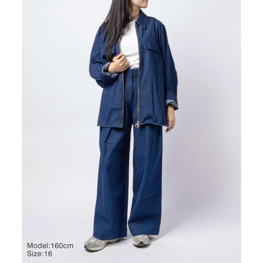 バブアー Barbour ARLA DENIM OVERSHIRT アーラ デニム オーバーシャツ LOS0078 ジャケット レディース アウター リンス ウォッシュ | Barbour | 09