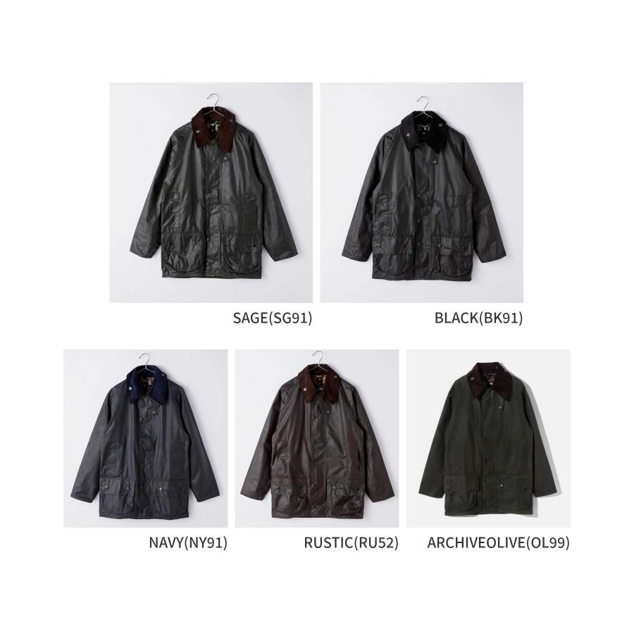 バブアー Barbour ビューフォート メンズ ジャケット MWX0017 BEAUFORT ワックスジャケット WAX JACKET アウター オイルドコットン 爆買の画像