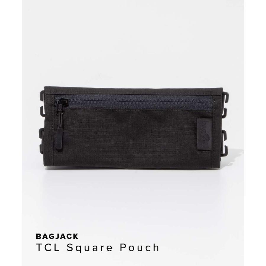 バッグジャック bagjack TCL Square Pouch ユニセックス バッグ アクセサリーポーチ スクエア ポーチ メッセンジャー バッグ リュックサック Backpack 爆買 | BAGJACK
