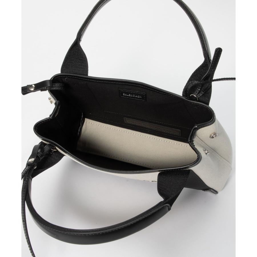 【超希少】　バレンシアガ　ビジネスバッグ BALENCIAGA バレンシガ バッグ NAVY CABAS XS ライトベージュ