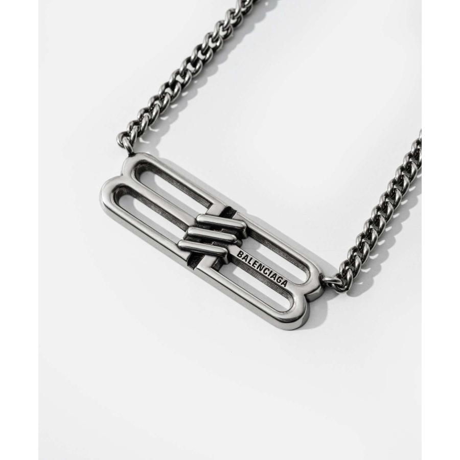 BALENCIAGA バレンシアガ BB Icon ネックレス 696223 TZ99I 911