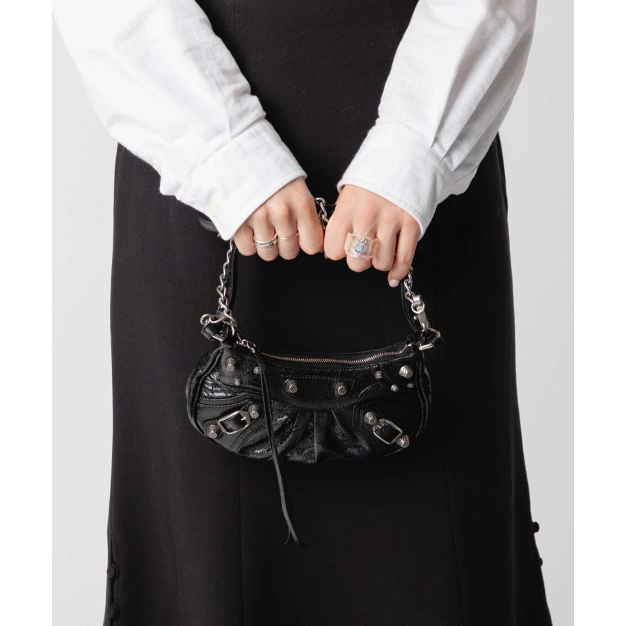 BALENCIAGA バレンシアガ LE CAGOLE MINI BAG SILVER CHAIN ル