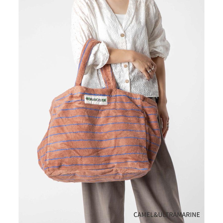 ■BONGUSTA タオル地トートバッグ NARAM WEEKENDBAGBAG BONGUSTA ボングスタ NARAM WEEKEND BAG ナラム ウィークエンド