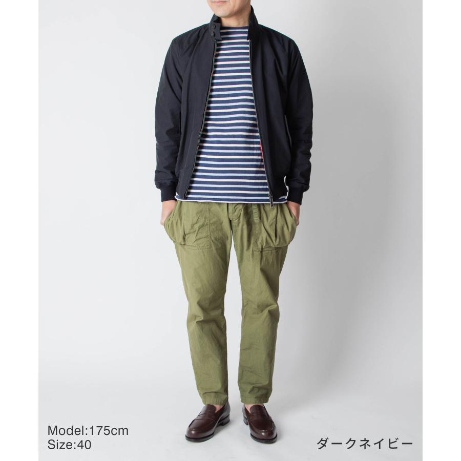 バラクータ BARACUTA G9 HARRINGTON JACKET BRCPS0001 BCNY1 メンズ ハリントンジャケット ブルゾン アウター 黒 全8色 S M L XL XXL XXXL｜u-stream｜11