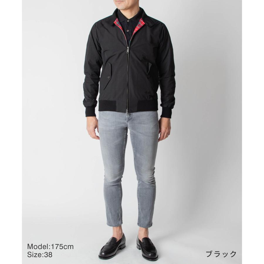 バラクータ BARACUTA G9 HARRINGTON JACKET BRCPS0001 BCNY1 メンズ ハリントンジャケット ブルゾン アウター 黒 全8色 S M L XL XXL XXXL｜u-stream｜10