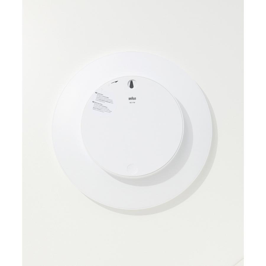 ブラウン BRAUN Wall Clock ウォールクロック BC17 掛け時計 直径30cm ユニセックス 時計 ブラック グレー ローズ/ホワイト ホワイト 爆買 | BRAUN | 10
