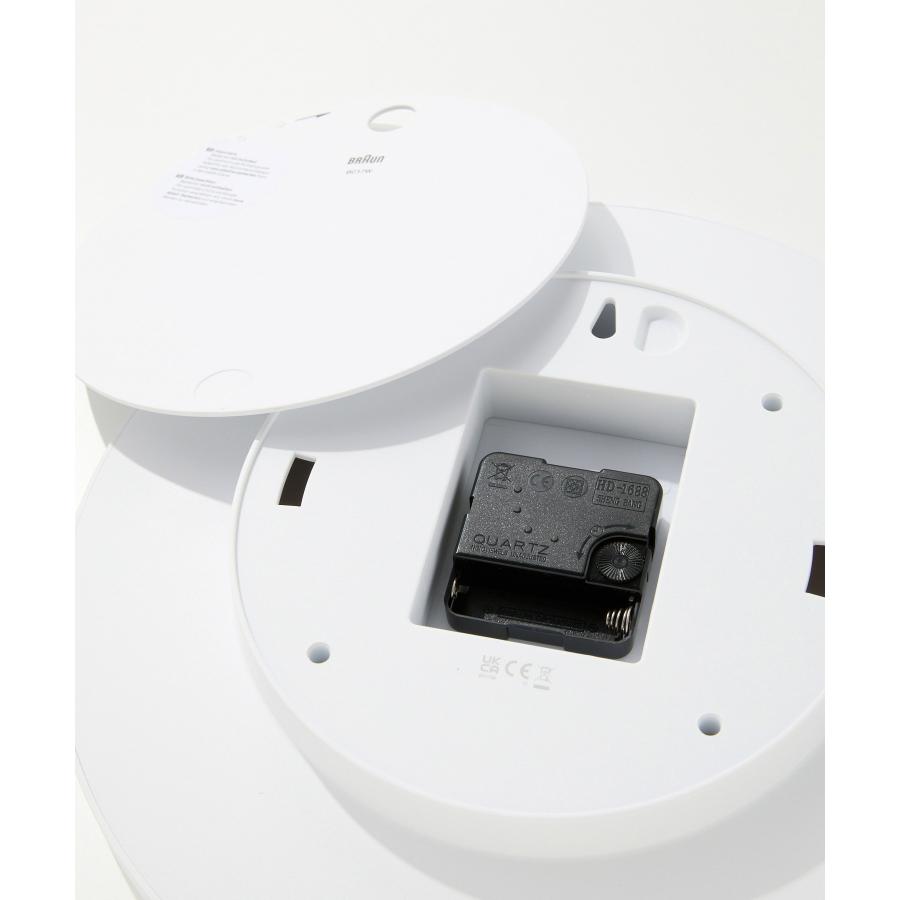 ブラウン BRAUN Wall Clock ウォールクロック BC17 掛け時計 直径30cm ユニセックス 時計 ブラック グレー ローズ/ホワイト ホワイト 爆買 | BRAUN | 12