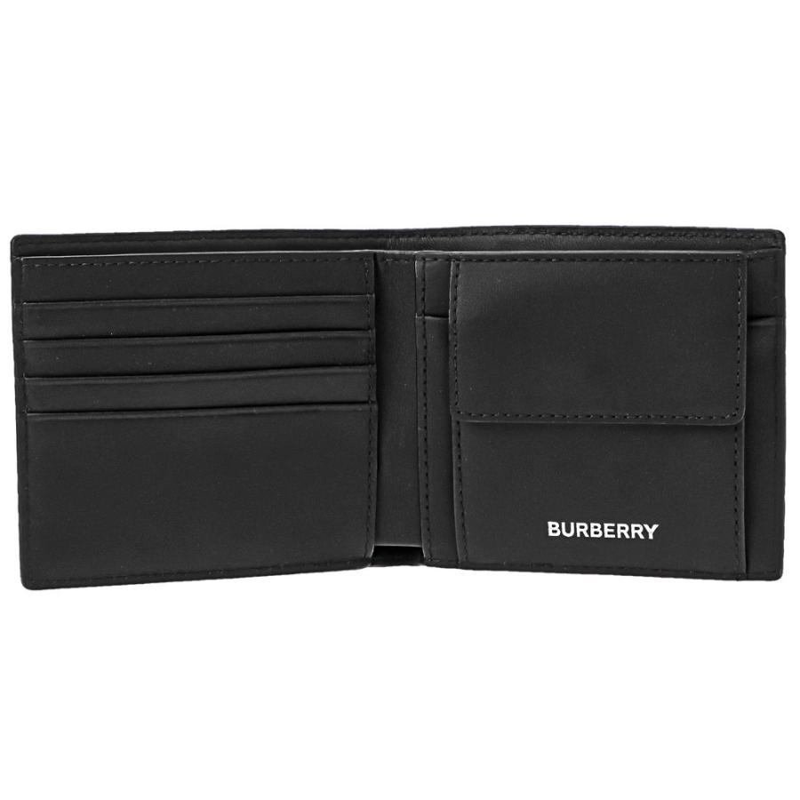 BURBERRY（バーバリー） 二つ折り財布 メンズ 財布 ダークチャコール