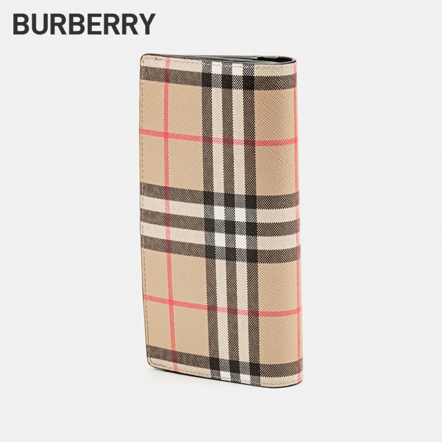 バーバリー Burberry 長財布 メンズ 財布 ロングウォレット ヴィンテージチェック コンチネンタルウォレット ロゴ プレゼント ブランド 026 Bu U Stream 通販 Yahoo ショッピング