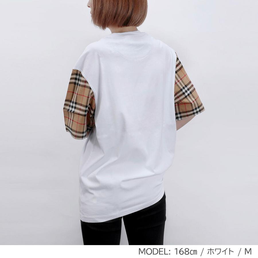 新品タグ付きBURBERRY ホワイトトップスTシャツ F965BE45-B606-4F9B-99B0-