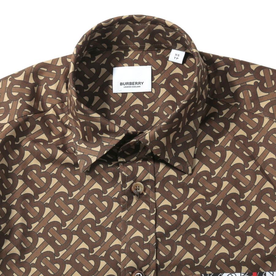 BURBERRY バーバリー シャツ メンズ モノグラム プリントシャツ BURBERRY バーバリー シャツ メンズ モノグラム プリントシャツ