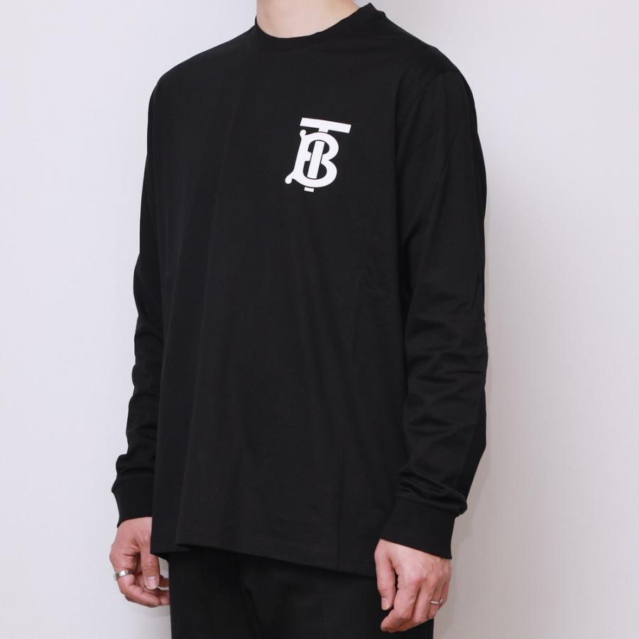 バーバリー BURBERRY メンズ トップス ロングTシャツ モノグラム 長袖 綿 XS / S / M / L 80245991 80246001｜u-stream｜04