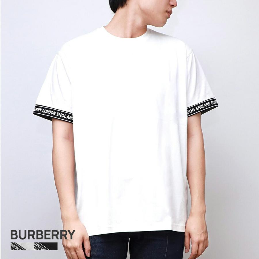 バーバリー BURBERRY TESLOW メンズ トップス Tシャツ - ロゴテープ 