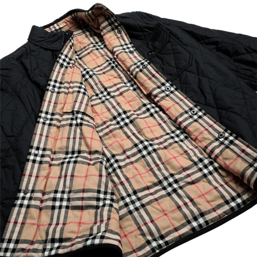 バーバリー Burberry メンズ アウター ジャケット リバーシブル キルティング コットン ブラック 44 50 Ukサイズ Bua U Stream 通販 Yahoo ショッピング