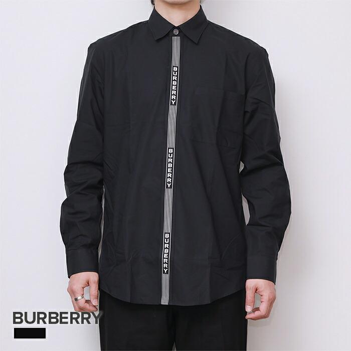 BURBERRY バーバリー トップス S ブラック メンズ BURBERRY（バーバリー） メンズ トップス シャツ 綿100% ブラック XS