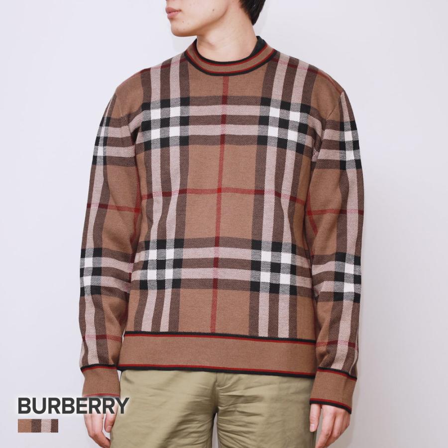 BURBERRY バーバリー セーター メンズ トップス ウール100 BURBERRY バーバリー セーター メンズ トップス ウール100