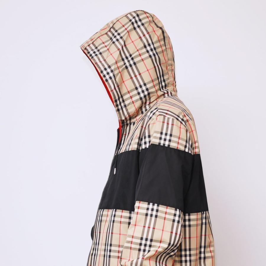 BURBERRY バーバリー ジャケット メンズ フード付き ジップ