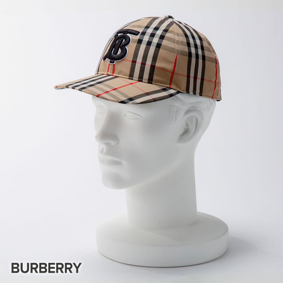 バーバリー BURBERRY 80385041 キャップ メンズ レディース 帽子 TBロゴ ベースボールキャップ ヴィンテージチェック