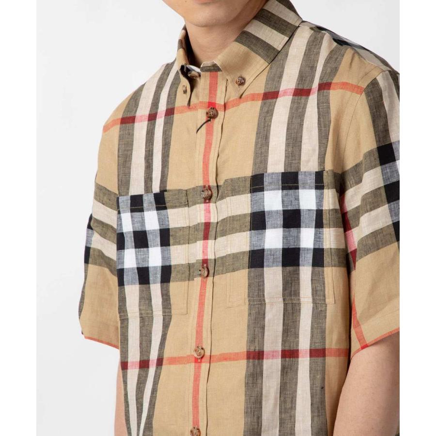 バーバリー　バーバリーブリット　メガチェック　半袖　シャツ BURBERRY（バーバリー） BURBERRY 8051073 シャツ メンズ トップス