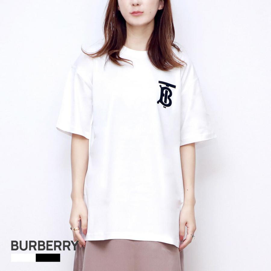 バーバリー Tシャツ レディース オーバーサイズ モノグラム 8017472 8017473 BURBERRY トップス :bua-emerson-l:U-STREAM - 通販