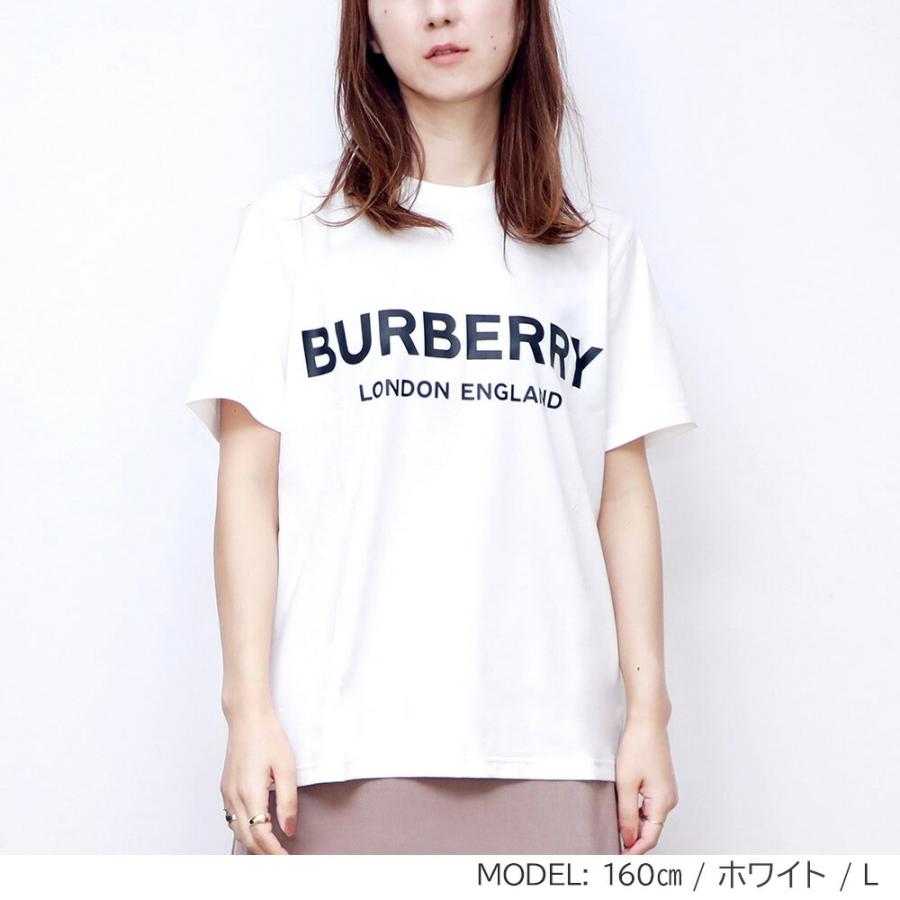 バーバリー Tシャツ レディース ロゴプリント ビッグロゴ 8008894 8008894 BURBERRY トップス