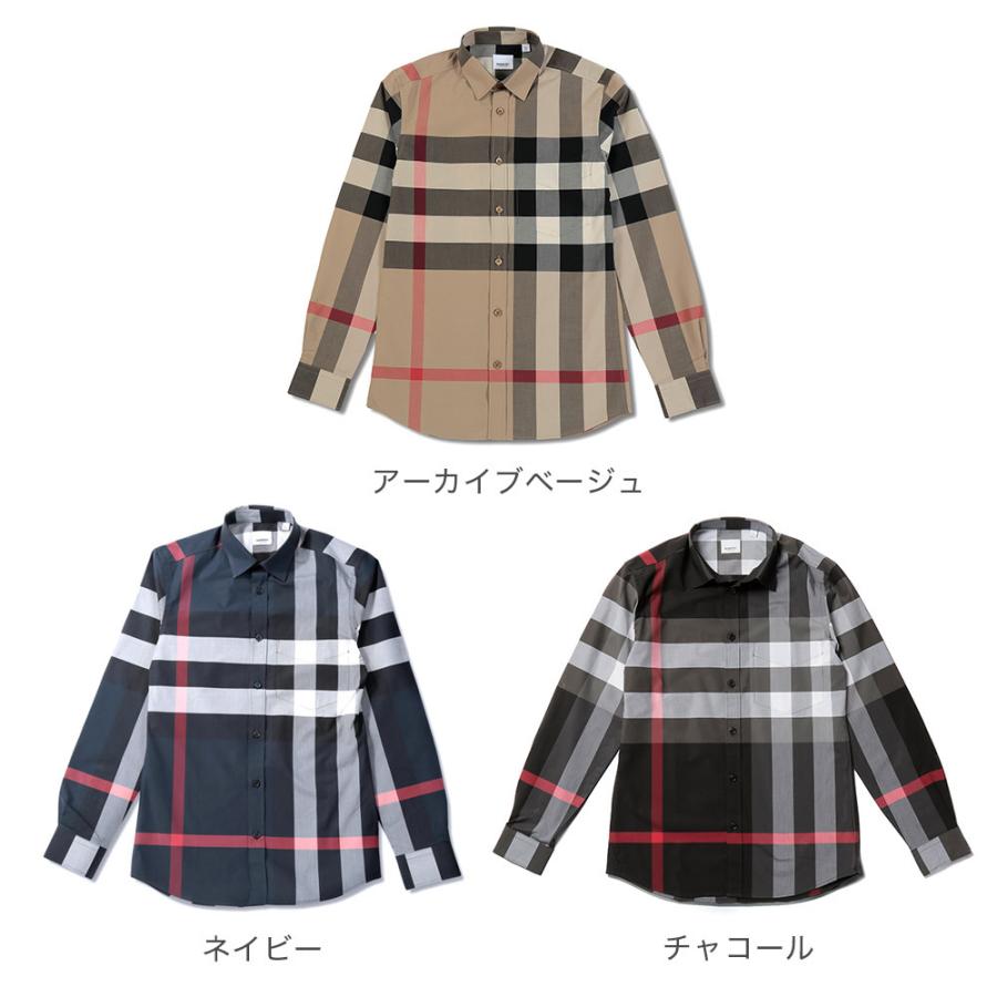 BURBERRY バーバリー シャツ メンズ チェック ストレッチ BURBERRY バーバリー シャツ メンズ チェック ストレッチ
