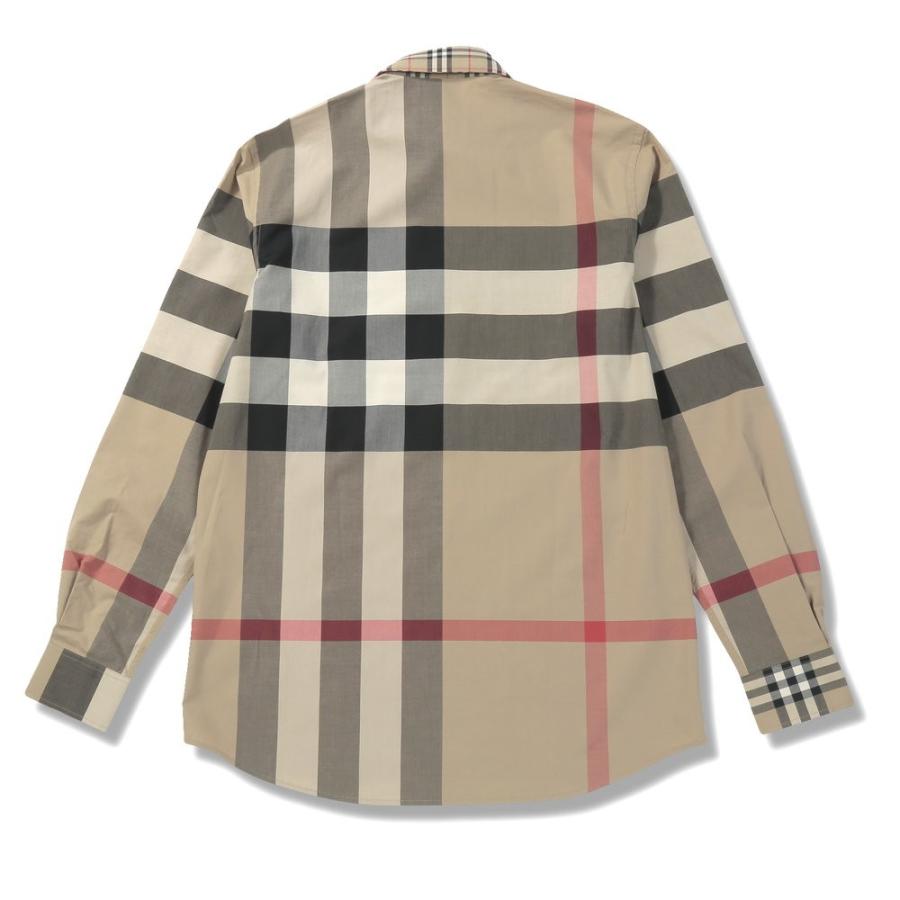 バーバリー シャツ メンズ チェックシャツ パッチワーク 8023787 8025615 BURBERRY トップス｜u-stream｜04