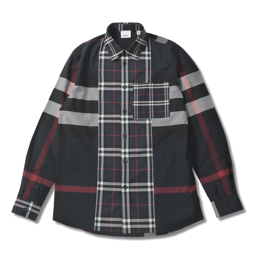 BURBERRY バーバリー シャツ メンズ チェックシャツ パッチ BURBERRY バーバリー シャツ メンズ チェックシャツ パッチ